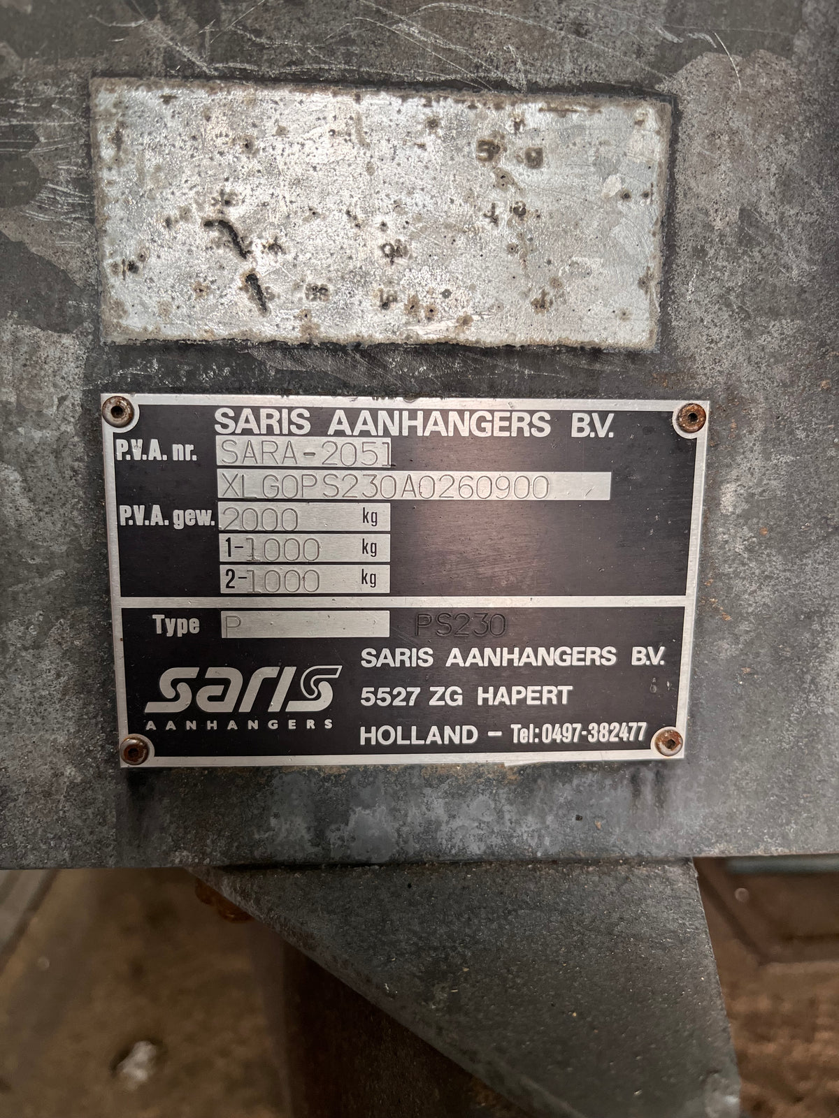 Saris Plateau Wagen