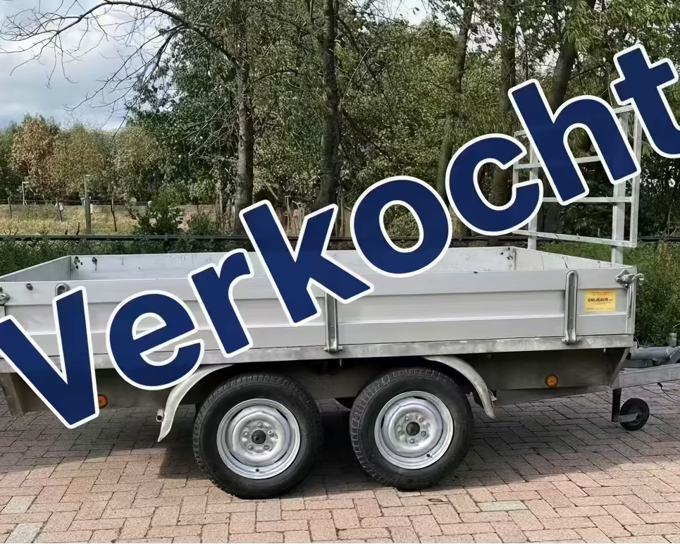 Plateau Wagen Geremd