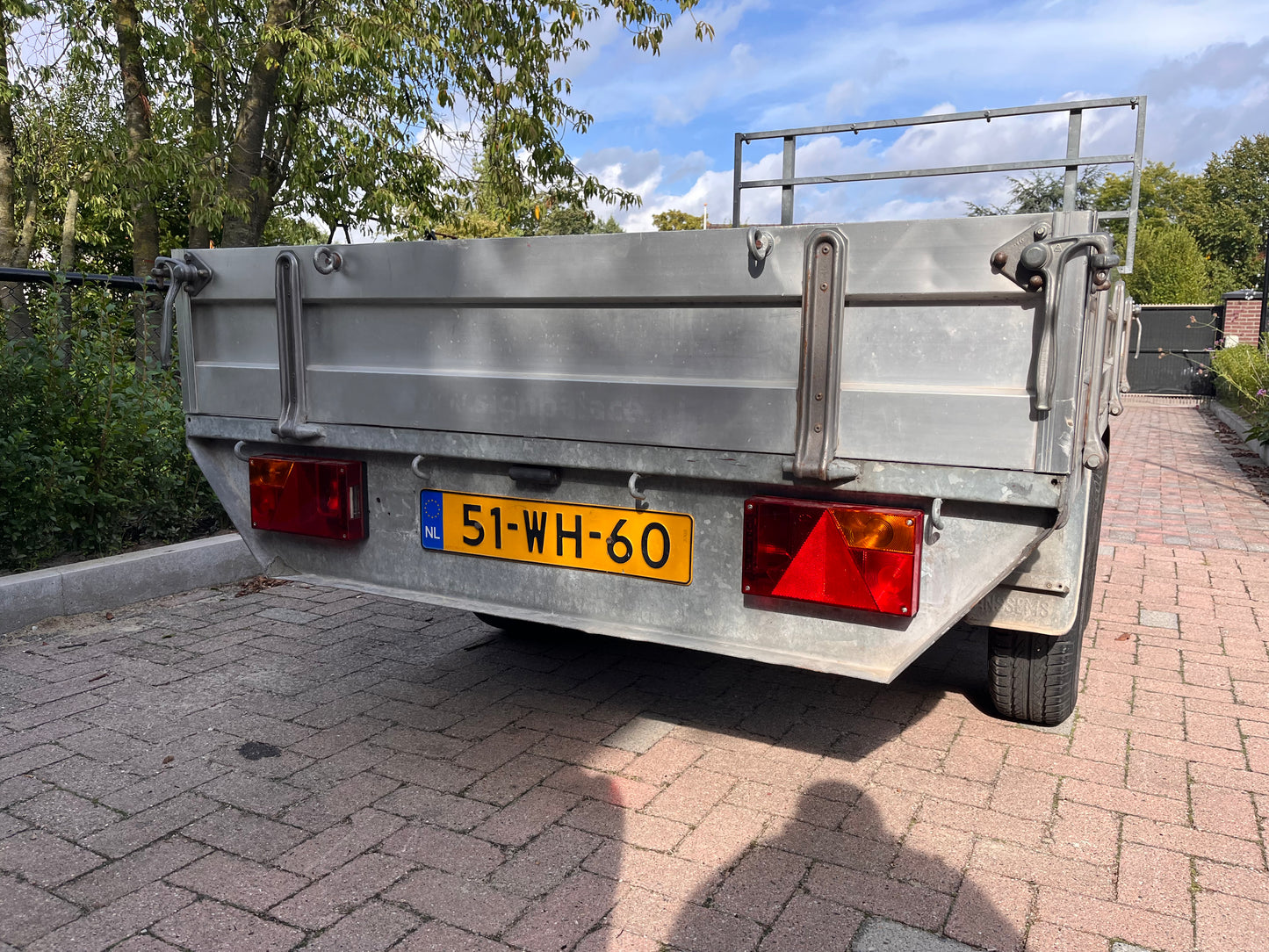Plateau Wagen Geremd